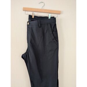 Walter Sky Black Chinos Straight Leg Pant Golf Travel Commute Performance Men 40